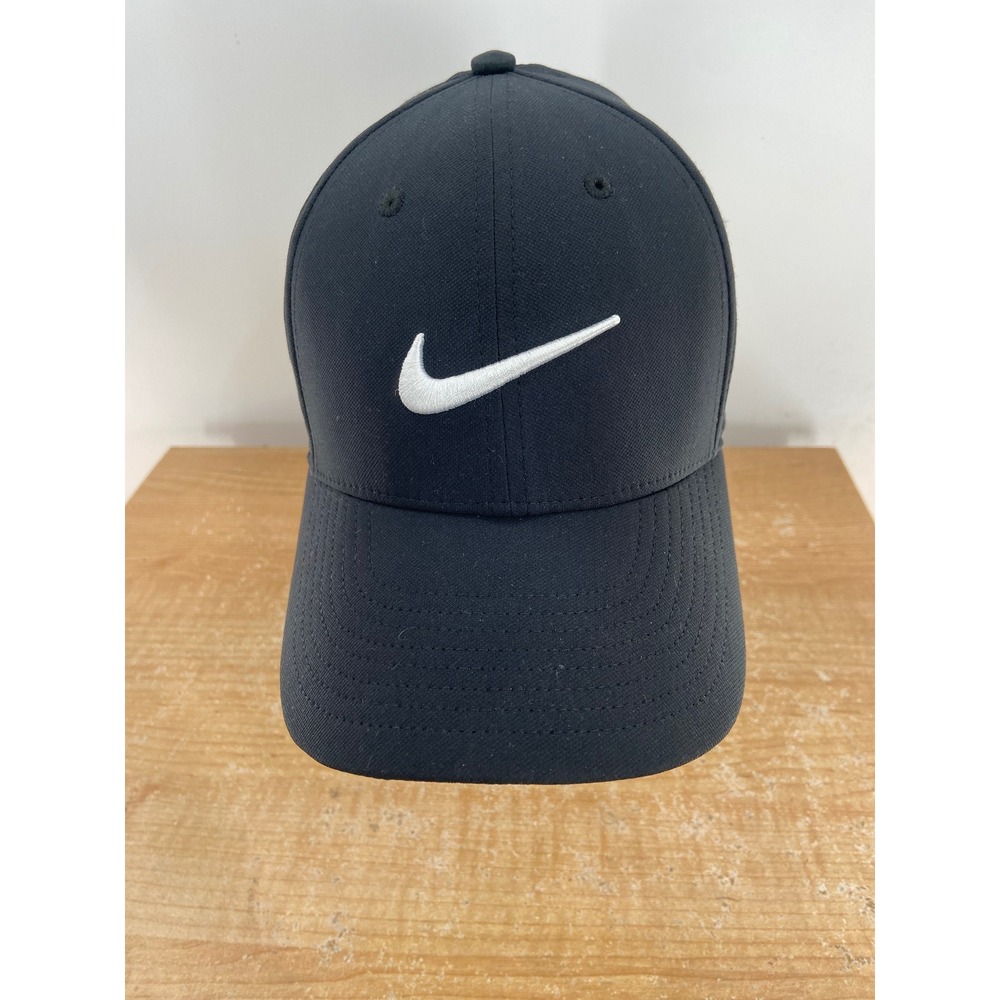 Nike Legacy91 Dri-FIT Adjustable Baseball Cap Black White Swoosh Hat Mens Womens